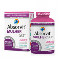 ABSORVIT MULHER 50+ COMPRIMIDOS X100